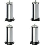 Robot Süpürge Uyumlu Koltuk Baza Ayağı Metal Civatalı Metrik Diş 10mm (4 Adet) 15 CM