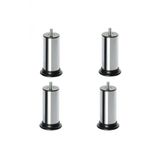 Robot Süpürge Uyumlu Koltuk Baza Ayağı Metal Civatalı Metrik Diş 8mm ( 4 Adet)