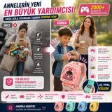Robota Dönüşebilen Oyun Konsollu Kol Saati 2000+ Oyuncak Taşıma Derdine SON