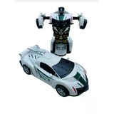 Robota Dönüşen Polis Arabası Lamborghini Oyuncak Transformer Robot Araba