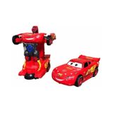 Robota Dönüşen Şimşek Mcqueen Pilli Araba - Oyuncak Robota Dönüşe
