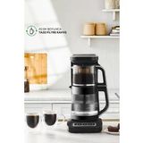 Robotea Pro Connect 4 in 1 Konuşan Cam Çay Makinesi Silver