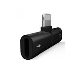 Robotekno Iphone 7 8 X Kulaklık Dönüştürücü Şarj Çoklayıcı Adaptör- Siyah