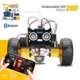 RoboThink 2 Teker Robot Araba Kodlama Seti 2WD-BLE (Arduino Temelli - Kutulu ve E-Kitaplı)