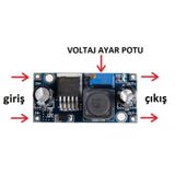 Robotiko-Lm2596 Voltaj Düşürücü Modül Dc-Dc Step Down