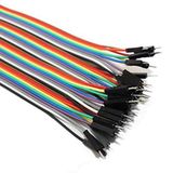Robotistan 40 Pin Ayrılabilen Çok Renkli Bakır Jumper Kablo - 30 cm, 26 awg, Arduino, Raspberry, pcDuino Uyumlu