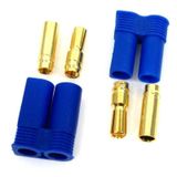 Robotistan 5mm EC5 Banana Batarya Konnektörü (Erkek-Dişi Set)