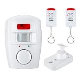 Robotix Kablosuz Hareket Dedektörlü Ev Alarm Sistemi, Kumandalı Hırsız Alarm Sistemi, PIR Alarm