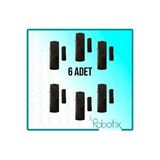 Robotix Rb-4444s-6 Siyah Kapı Pencere Alarmı 6 Adet