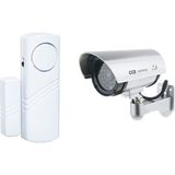 Robotix RB-D11IR Ir Görünümlü Dış Ortam Maket Caydırıcı Dummy Kamera ve Robotix RB-4444 Kapı Pencere Alarmı