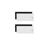 robotyedek, 11S 11S Plus 12 15C 25C 15T 30 30C 35C R500 Anker Eufy RoboVac ile Uyumlu Hepa 2 Adet