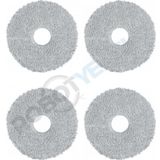 robotyedek Dreame Bot L10S Pro Uyumlu 4 Adet Mikrofiber Mop Bez