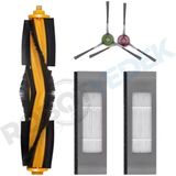 robotyedek Ecovacs Ozmo T5 950 Uyumlu Yenileme Seti Ana Fırça,hepa Filtre,yan Fırça-5 Parça