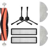 robotyedek Vestel V-Bot Pro S Yedek Fırça Hepa Filtre Mop Seti (7 Parça)
