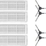 robotyedek Viomi V2 Pro Uyumlu Yedek Hepa Filtre ve Yan Fırça-8 Parça