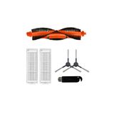 Robotyedek Xiaomi Mop Pro Styj02ym Siyah Uyumlu 6 Parça Yedek Mopsuz Fırça Hepa Filtre
