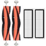 Robotyedek Xiaomi Vacuum Mop 2 Ultra Uyumlu 4 Parça Yedek Ana Fırça ve Hepa Filtre