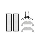 Robotyedek Xiaomi Vacuum Mop 2 Ultra Uyumlu 6 Parça Yedek Hepa Filtre Yan Fırça Mop