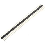 Roboyol Store 5 Adet 1X40 Pin Erkek Header Tek Sıra 2.54MM 180 Derece Kırılabilir Bölünebilir Konnektör Soket