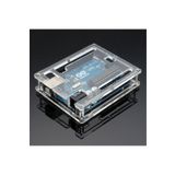 Roboyol Store Arduino Uno R3 Plastik Koruma Kutusu Vidalı Pleksi Kutu