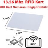 Roboyol Store Uıd Değiştirilebilir 13.56MHZ Rfıd Manyetik Kart Rfid Proximity Göstergeç Kart 13.56 Mhz Kapı Geçiş