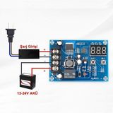 Roboyol Store XH-M603 Akü Şarj Kontrol Kartı XH-M603 Batarya Akü Şarj Kontrol Devresi 12V 24V Kurşun Asit Jel