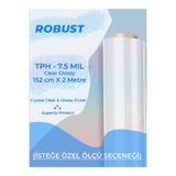 ROBUST 152 cm x 2 Metre | TPH PPF | PVC Şeffaf Boya Koruma Filmi | 190 MİKRON | (Özel Kesim Seçeneği)