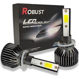 Robust H27 LED Xenon Far Ampulü Yeni Nesil Mini 8000 Lumen 36 Watt