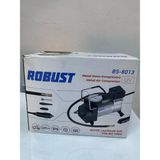 Robust Hava Kompresörü 12V Küçük Metal Gövde Tek Pistonlu Çakmaklıklı Araba Lastik Bot Şişirme Kompresörü