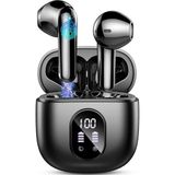 Robx S-30 Bluetooth Kulaklık LED Gösterge Enc Ortam Sesi Azaltma 4 Mikrofonlu 5.3 Ipx7 Su Geçirmez