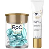 Roc Retinol Göz Kremi ve 10'lu Kapsül Serum Cilt Bakım Seti - Standart