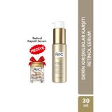 Roc Retinol Kapsül Serum Hediyeli Retinol ve Mineral Kompleks İçerikli Kırışıklık Karşıtı Serum 30 ML