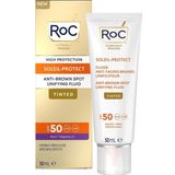 ROC Soleil-Protect Anti-Brown Spot Unifying Fluid Tinted Leke Karşıtı ve Ton Eşitleyici 50 ml Yüz Güneş Kremi