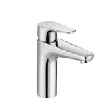 Roca A5 A3990 °C00 için tek kollu lavabo ile çıkış Mezzo, gövde düz, Cold Start