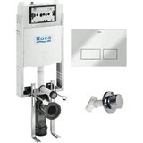 Roca Active One Half Frame Gömme Rezervuar Seti - Gri