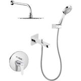 Roca Esteria Pack Ankastre Banyo Seti Gagalı - Krom