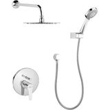 Roca Esteria Pack Ankastre Banyo Seti Gagasız - Krom