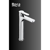 Roca L20 Yüksek Lavabo Bataryası, Cold-start, Sifon Kumandalı Parlak Krom, A5a3c09c00 Gümüş