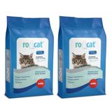 RoCat 2x10 L Parfümsüz Beyaz Bentonit Kedi Kumu