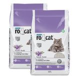 Rocat 2x10 lt Lavanta Kokulu İnce Taneli Kedi Kumu