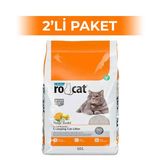 RoCat Portakal Kokulu Bentonit Kedi Kumu 10 lt 2 Adet