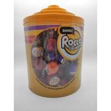 Rocco Sakızlı Lolipop Şeker 90 Karışık Tat Meyve Aromalı 1 Adet Dolgulu Eğlenceli İkram