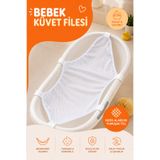 Rocha Baby Bebek Küvet Filesi - Ergonomik, Güvenli ve Kaydırmaz Bebek Banyo Filesi