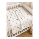 Rocha Baby Müslin Bebek Battaniyesi 80x90 cm - Çeşitli Desen ve Renk Seçenekleri