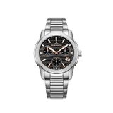 Roche Montre Rmg4000-03 Thun Full Date Metalik Çelik Erkek Kol Saati - Gri