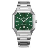Roche Montre Rmg8002-04 Swıss Made Safir Cam Yeşil Kadran Çelik Kare Erkek Kol Saati