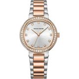 Roche Montre RML3000-01 Kadın Kol Saati - Metalik Gri - Pembe