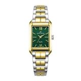 Roche Montre Rml5010-04 Swıss Made Safir Cam Yeşil Kadran Dikdörtgen Kadın Kol Saati