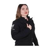 Rock Cordura Kadın Motorcu Ceketi Yazlık Full Fileli Mont