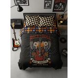 Rock Forever Çift Kişilik Nevresim Takımı Pamuk Polyester 4 Parça